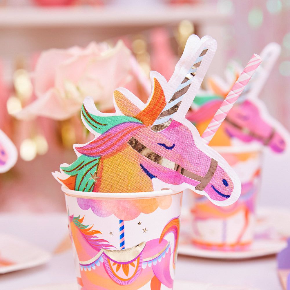 Party Pieces - Einhorn Servietten 16 Stück