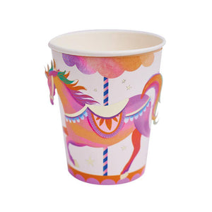 Party Pieces – Einhorn-Party-Pappbecher im 8er-Pack 