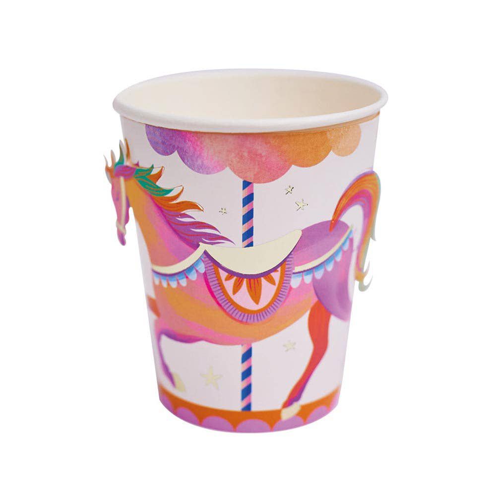 Party Pieces – Einhorn-Party-Pappbecher im 8er-Pack 