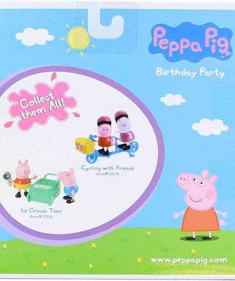Peppa Pig - Peppa & Candy Katzen Geburtstagsfeier Figuren Spielzeug Set