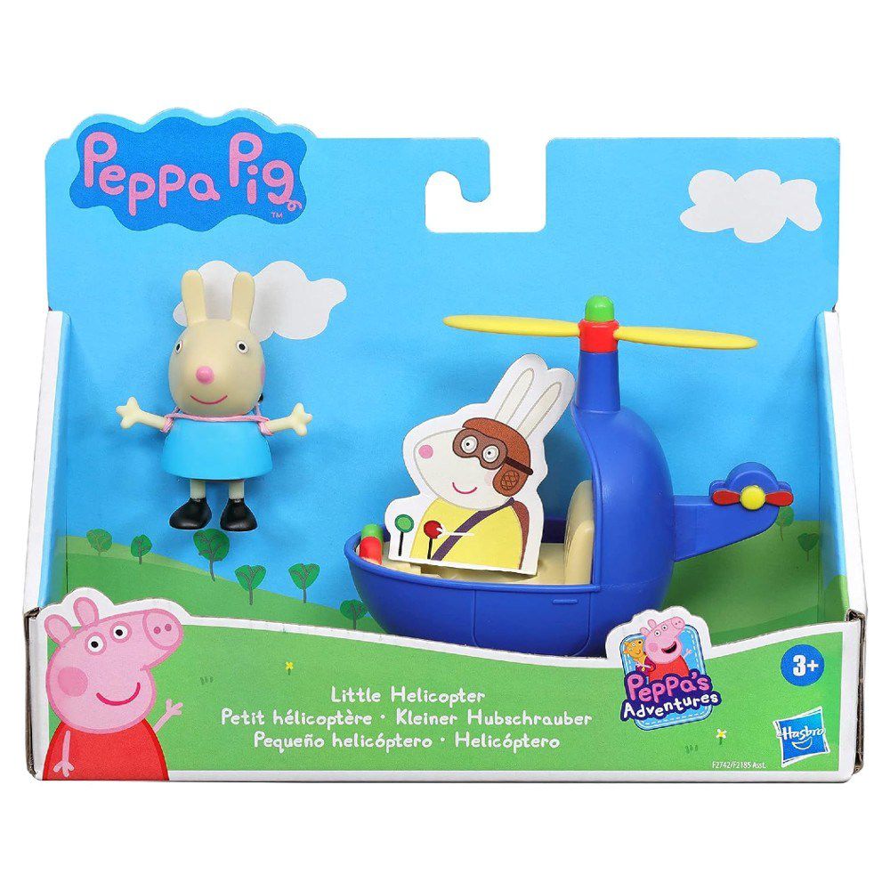 Peppa Pig – Mini-Helikopter-Spielzeugset mit einer Figur und einem Fahrzeug