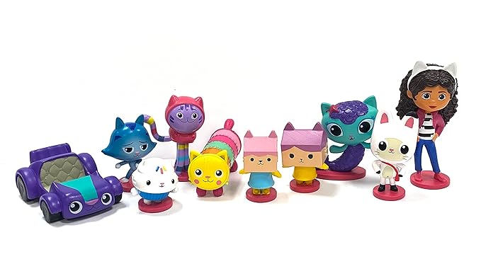 Phidal - Gabby's Dollhouse Englisches Aktivitäts- und Geschichtenbuch