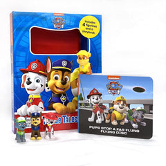 Phidal - Paw Patrol Tattle Tales Englische Aktivitäts- und Geschichtenbuch mit Figurenspielzeug