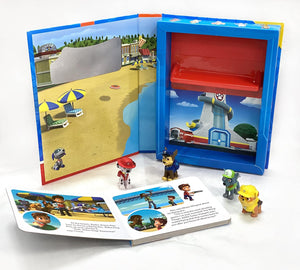 Phidal - Paw Patrol Tattle Tales Englische Aktivitäts- und Geschichtenbuch mit Figurenspielzeug