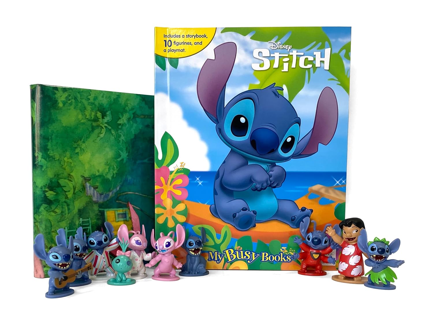 Phidal - Stitch Figür Oyuncaklı İngilizce Aktivite ve Hikaye Kitabı