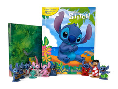 Phidal - Stitch Figur, Englisches Aktivitäts- und Geschichtenbuch mit Spielzeug