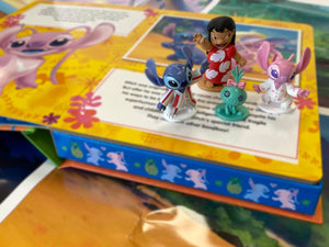 Phidal - Stitch Figur, Englisches Aktivitäts- und Geschichtenbuch mit Spielzeug