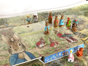 Phidal - Peter Hase Figuren-Spielzeug und englisches Aktivitäts- und Geschichtenbuch