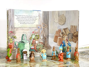 Phidal - Peter Hase Figuren-Spielzeug und englisches Aktivitäts- und Geschichtenbuch