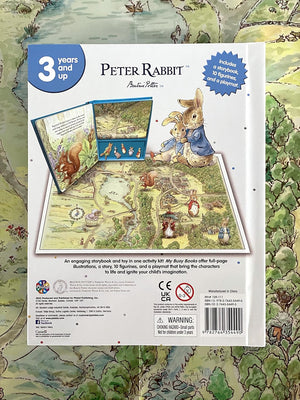 Phidal - Peter Hase Figuren-Spielzeug und englisches Aktivitäts- und Geschichtenbuch