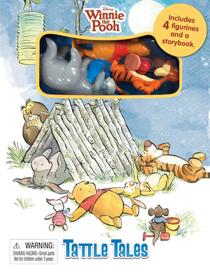 Phidal - Winnie Puuh Plappergeschichten Englisches Aktivitäts- und Geschichtenbuch mit Figur