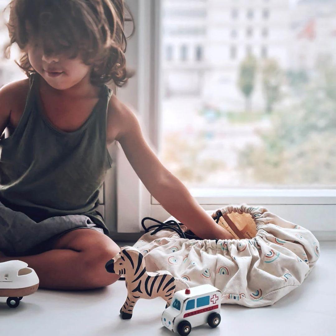 Play & Go Noomad Mini Play Mat - Rainbow-Play Mats-Rainbow- | Natural Baby Shower