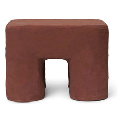 Ferm Living Kids - Podo Hocker | Rotbraun