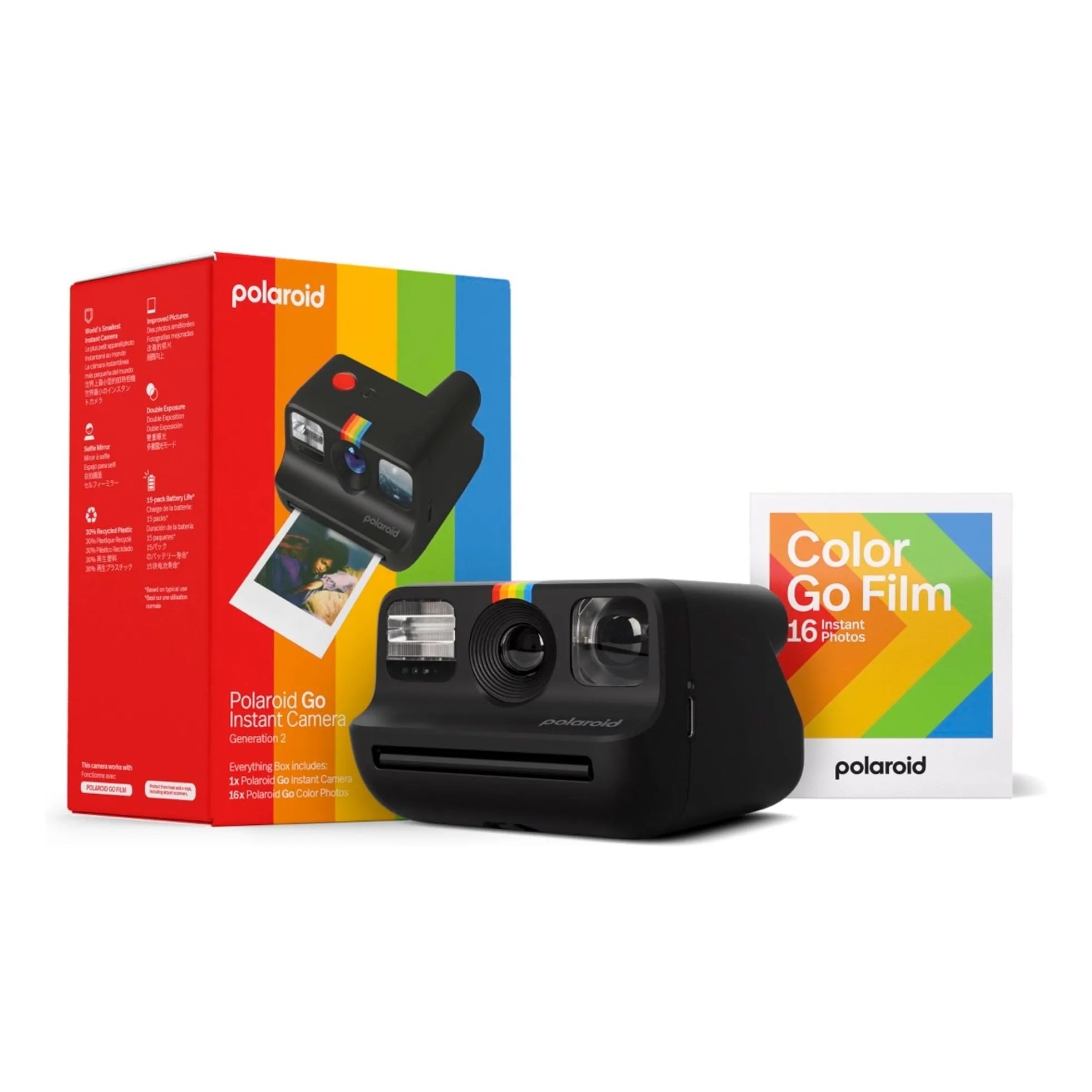 Polaroid - Polaroid Go Gen 2 Kamera-Set | Schwarz