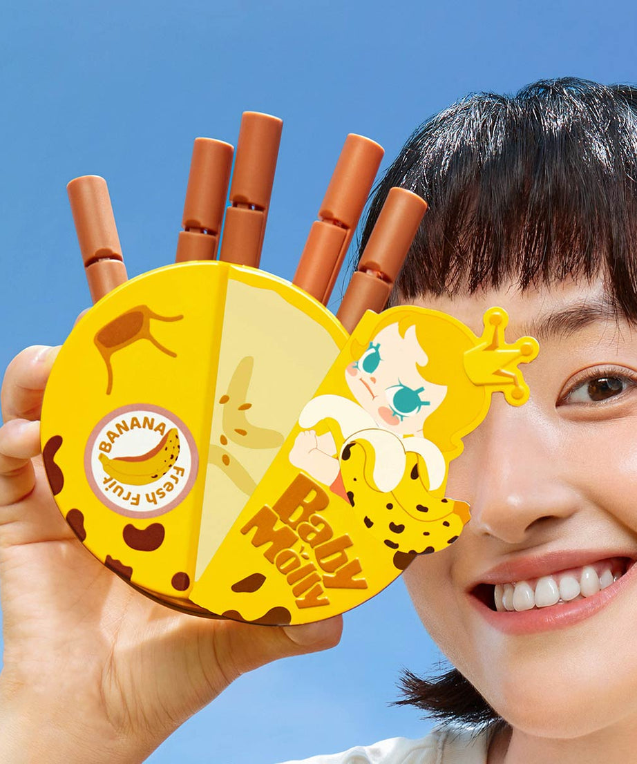 Pop Mart - Orijinal Baby Molly Meyveli Aroma Serisi Manyetik Kilitli Saklama Kör Kutu Seti