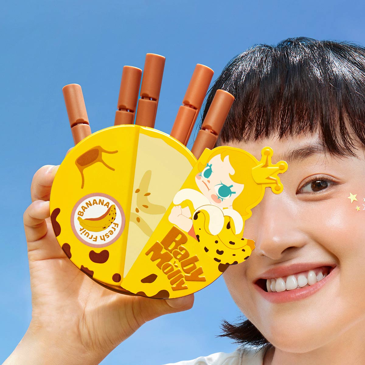 Pop Mart - Orijinal Baby Molly Meyveli Aroma Serisi Manyetik Kilitli Saklama Kör Kutu Seti