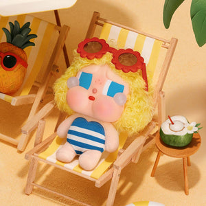 Pop Mart - Original Crybaby Vacation Mode On Serie Vinyl Plüsch Puppe Überraschungs-Blindpack