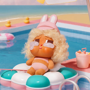 Pop Mart - Original Crybaby Vacation Mode On Serie Vinyl Plüsch Puppe Überraschungs-Blindpack