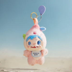Pop Mart - Original Monster Baby Plüsch-Anhänger Überraschungs-Blindbox