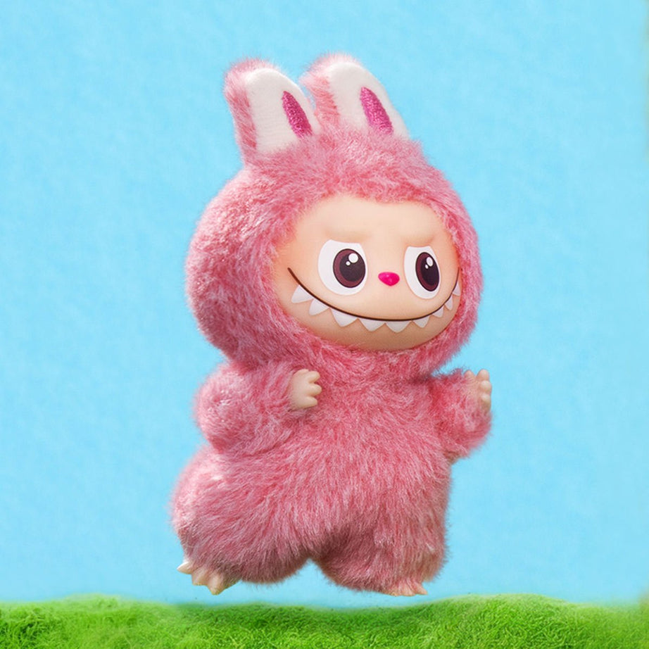 Pop Mart - Original Die Monster Anstecknadel Für Liebe Plüsch Schlüsselanhänger A-M