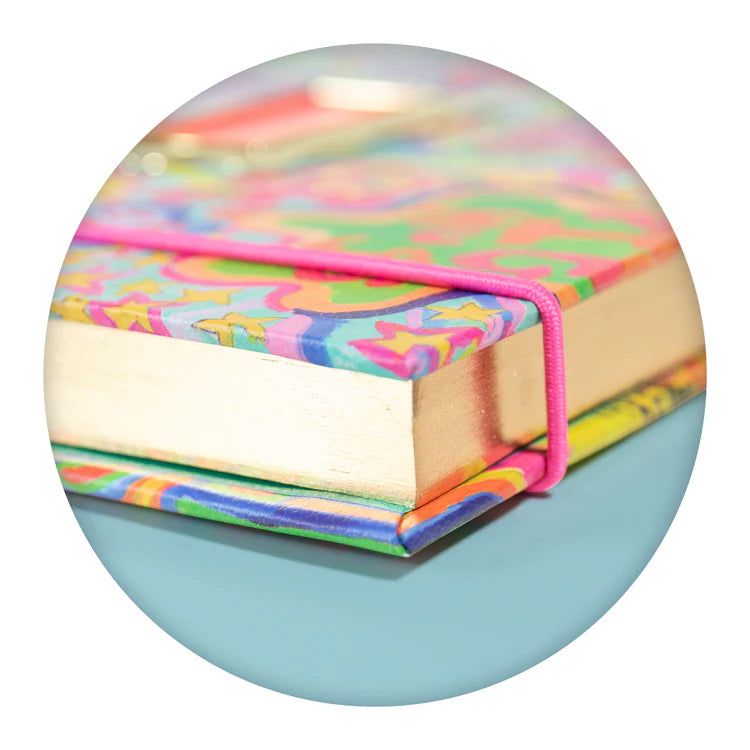 Portico Designs - Arthouse Unlimited Fröhliches A5 Hardcover-Tagebuch