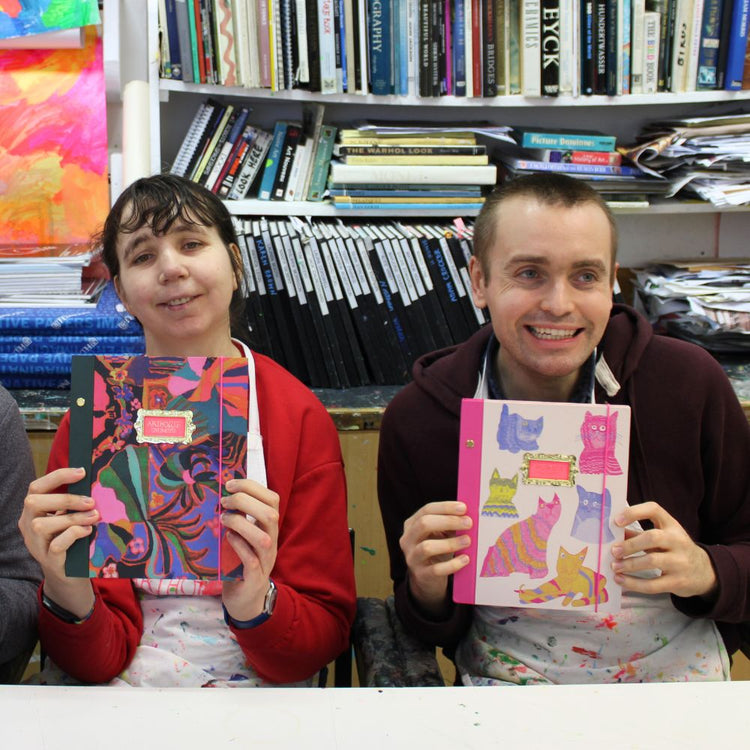 Portico Designs - Arthouse Unlimited Miaow A5 Sert Kapaklı Günlük