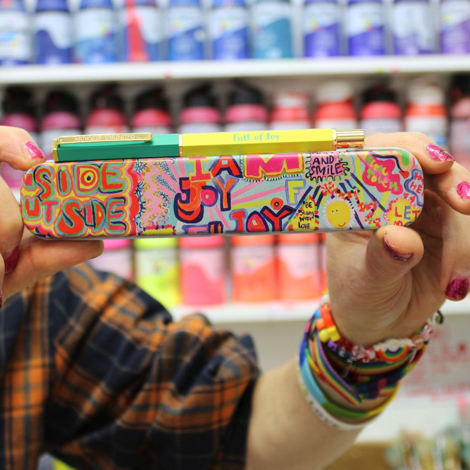 Portico Designs - Arthouse Unlimited Fröhlicher Box Kugelschreiber