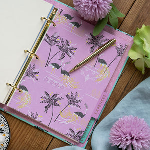 Portico Designs - Sara Miller: Strauß und Palmen Organizer-Terminplaner