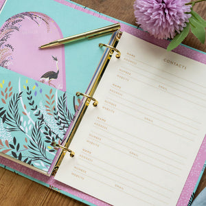 Portico Designs - Sara Miller: Strauß und Palmen Organizer-Terminplaner