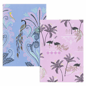 Portico Designs - Sara Miller: Savannah A5 Notizbuch-Set, 2er-Pack
