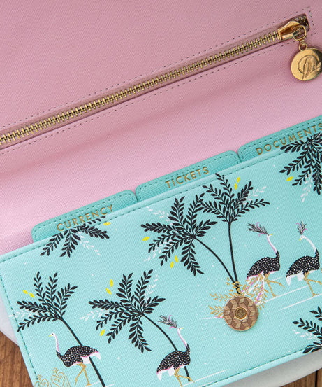 Portico Designs - Sara Miller: Savannah Seyehat ve Çok Amaçlı Cüzdan