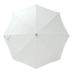 Business & Pleasure Co. - Premium Fransen-Sonnenschirm | Weiß