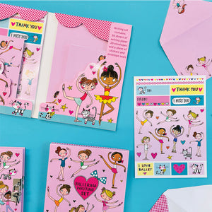 Rachel Ellen - Ballerina Briefpapier-Set