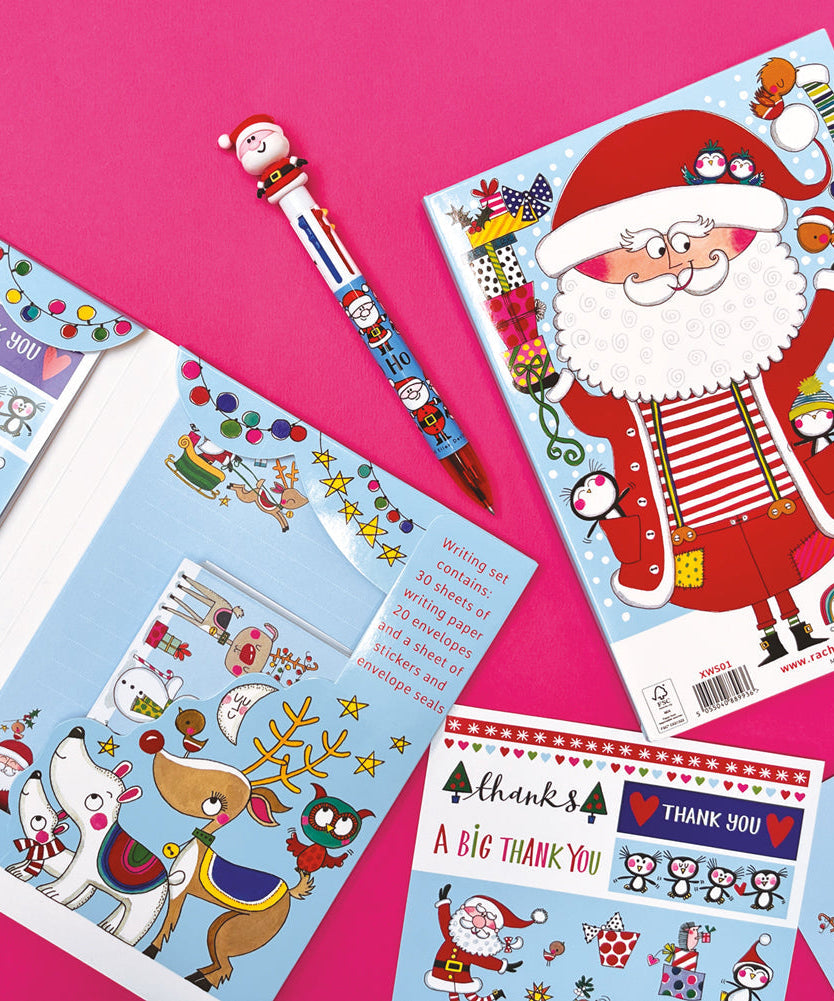 Rachel Ellen - Weihnachts-Dankeschön-Brief-Schreibset
