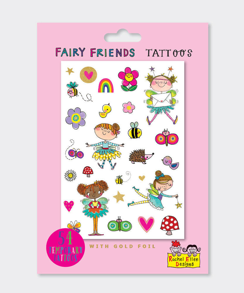 Rachel Ellen - Fairy Friends Çocuk Geçici Dövmeler