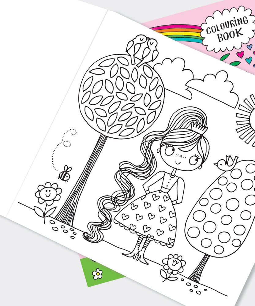 Rachel Ellen - Märchenprinzessin Malbuch