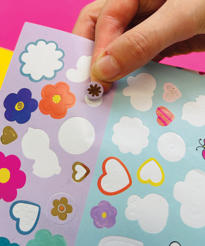 Rachel Ellen - Grl Pwr Aufkleber Bühne Malbuch und Aktivitätsbuch