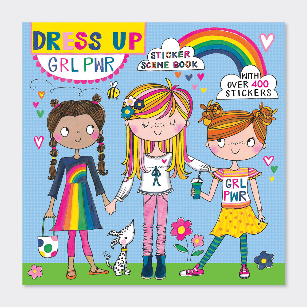 Rachel Ellen - Grl Pwr Sticker-Kulisse Mal- und Aktivitätenbuch
