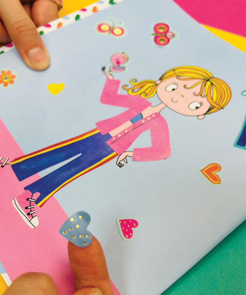 Rachel Ellen - Grl Pwr Aufkleber Bühne Malbuch und Aktivitätsbuch