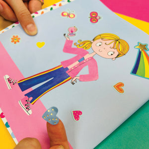 Rachel Ellen - Grl Pwr Sticker-Kulisse Mal- und Aktivitätenbuch