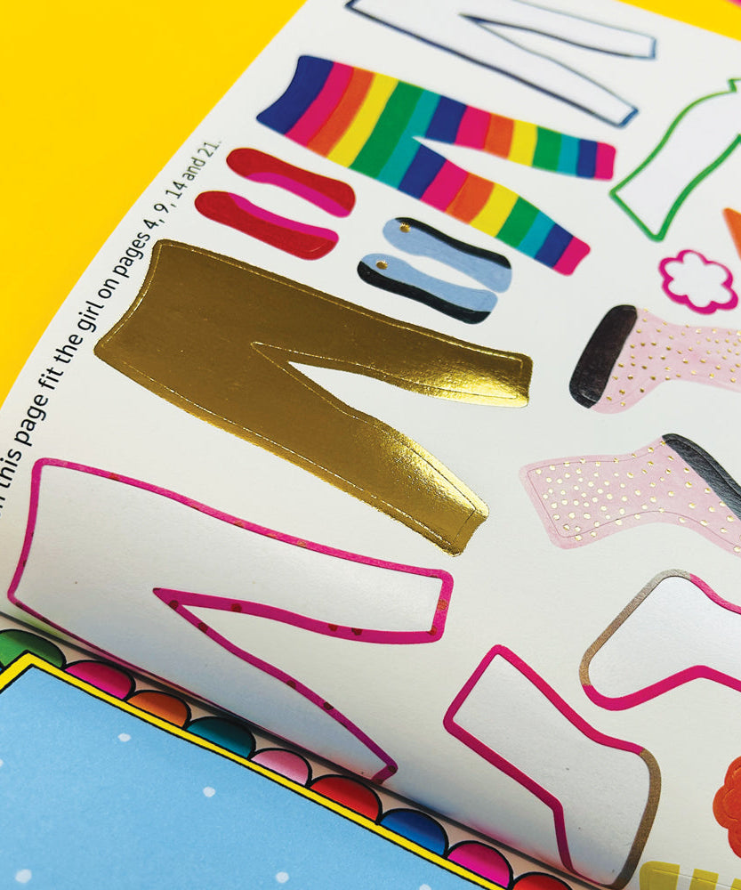 Rachel Ellen - Grl Pwr Aufkleber Bühne Malbuch und Aktivitätsbuch