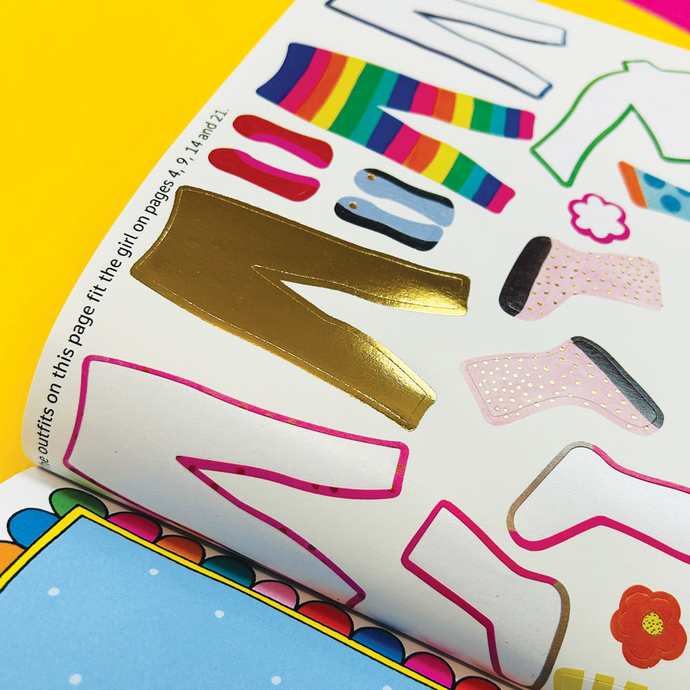 Rachel Ellen - Grl Pwr Aufkleber Bühne Malbuch und Aktivitätsbuch