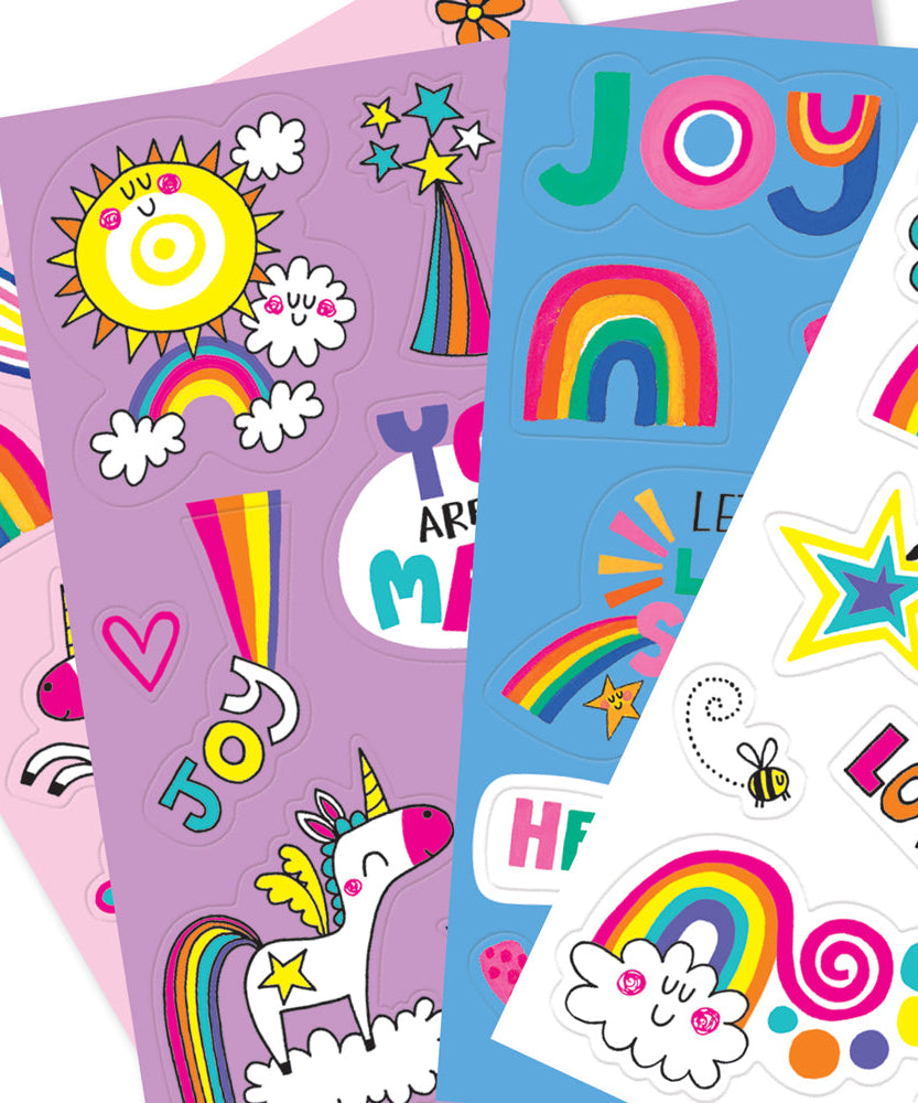 Rachel Ellen - Fröhliche kleine Sticker-Çıkartma Bücher