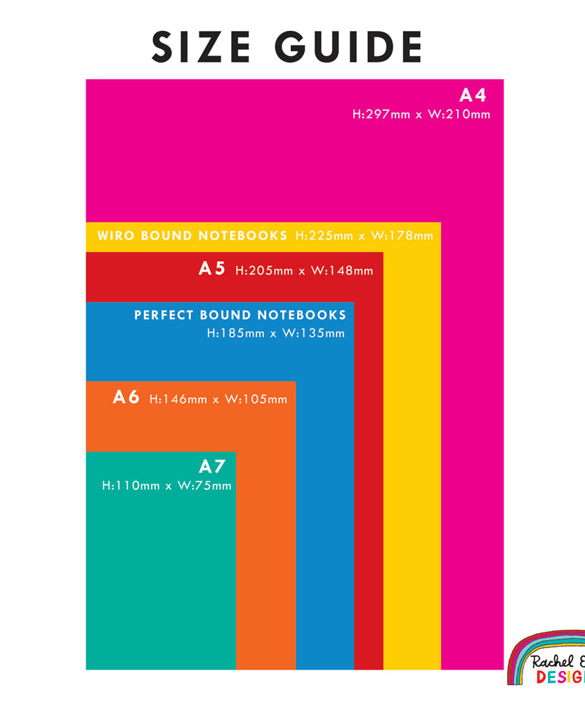 Rachel Ellen - Leopardenförmiges Drahtgeheftetes Notizbuch