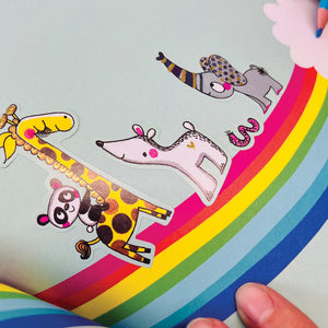 Rachel Ellen - Love Our Planet Sticker-Szene Mal- und Aktivitätenbuch