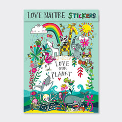 Rachel Ellen - Love Our Planet Sticker-Mitmachbücher
