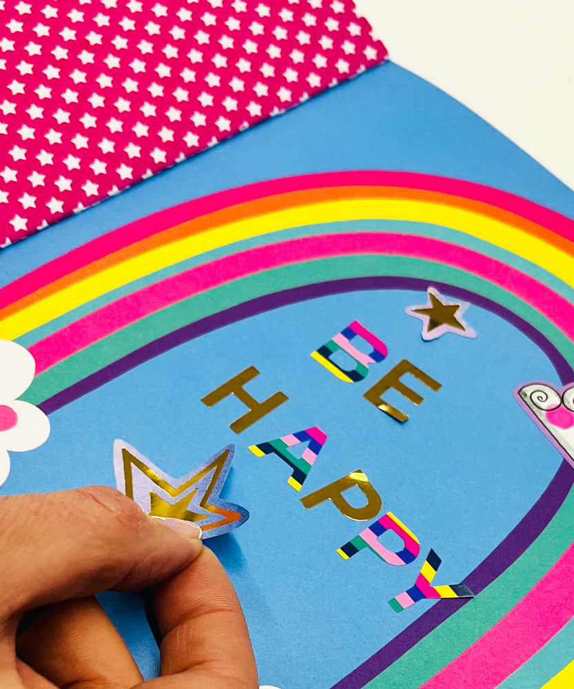 Rachel Ellen - Moondance Aufkleber Bühne Malbuch und Aktivitätsbuch