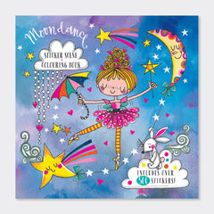Rachel Ellen - Moondance Sticker Szene Mal- und Aktivitätenbuch
