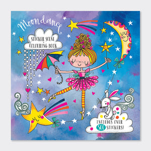 Rachel Ellen - Moondance Sticker Szene Mal- und Aktivitätenbuch