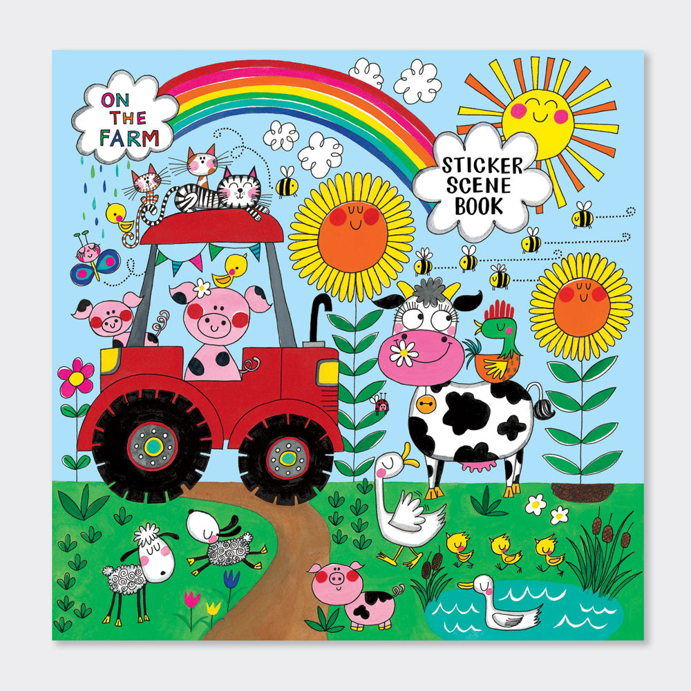 Rachel Ellen – Auf dem Bauernhof Sticker-Szene Mal- und Aktivitätenbuch